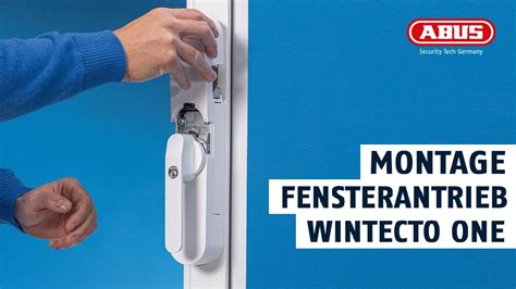 Montageanleitung F R Den Fensterantrieb Abus Wintecto One Der Smarte