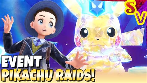 LET ME CARRY YOU Mighty Pikachu 7 Star Tera Raid Event In Pokemon