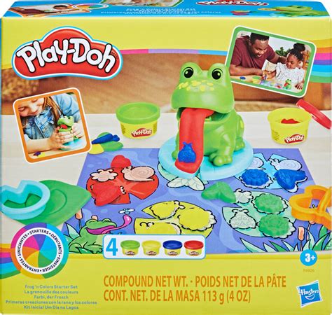 Набір для творчості з пластиліном Hasbro Play Doh Жабка та кольори F6926 фото відгуки