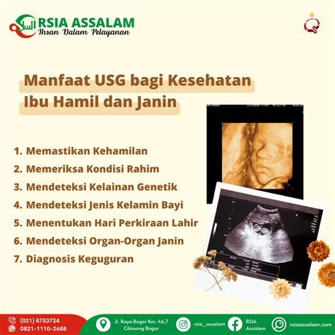 Manfaat USG Bagi Kesehatan Ibu Hamil Dan Janin RSIA Assalam