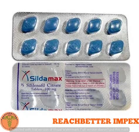 Sildamax Sildenafil 100 Mg Tablets At Rs 100stripe In Nagpur Id 26935856430