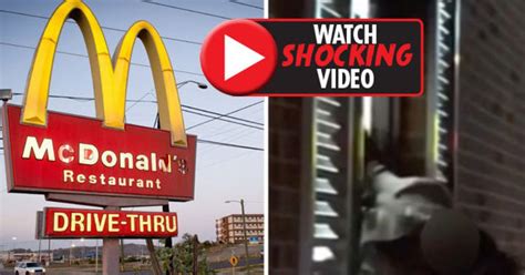 Watch Mcdonalds Drive Thru Fight Erupts Over Chicken Nuggets Daily Star