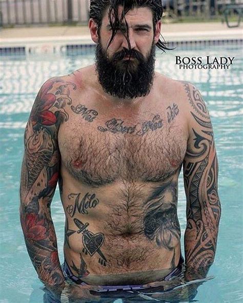 848 Best Tattooed Bearded Hunks Images On Pinterest Beard Man