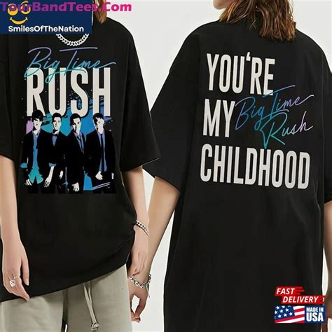 Big Time Rush Shirt Band Tour 2023 Pop Music Merch Concert Sweatshirt ...