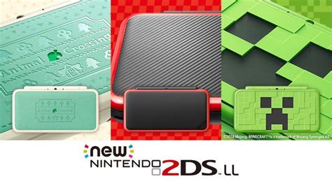 Nintendo Announced Three New 2DS XL Variants in Japan: Minecraft, Mario Kart 7, and Animal Crossing