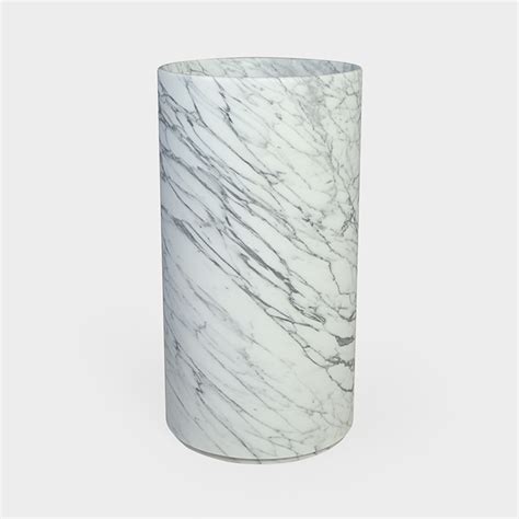 Calacatta Statuario Marble Honed Freestanding Basin