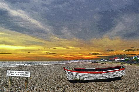 Thorpeness Beach Mixed Media by Peter Allen | Fine Art America