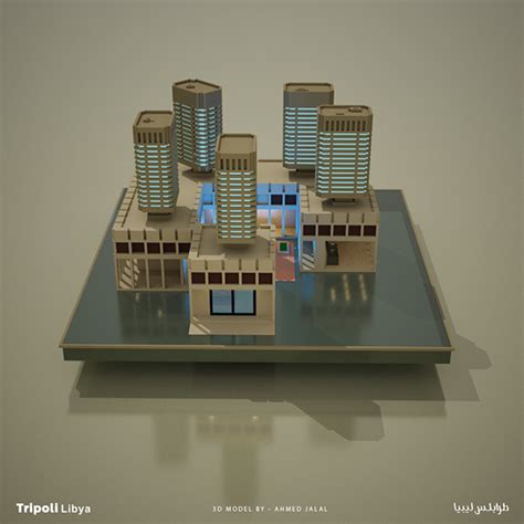 Tripoli Libya - Landmarks 3D on Behance