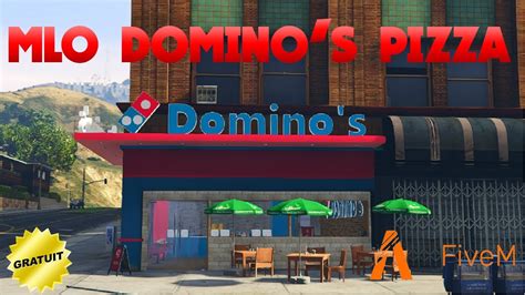 Fivem │ Mlo Gratuit Dominos Pizza Tuto Gta 5 Rp Youtube