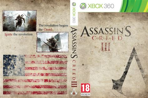 Assasin S Creed 3 Xbox 360 Box Art Cover By Kostmessi