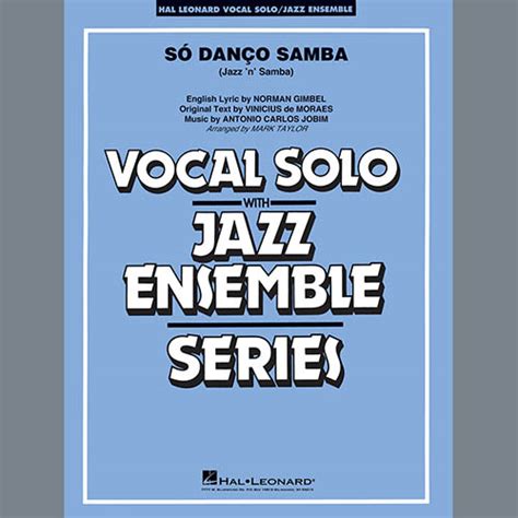 Só Danço Samba Jazz N Samba Arr Mark Taylor Vocal Solo Sheet