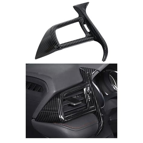 ABS Carbon Fiber Interior Dashboard Left Air AC Ou Vicedeal