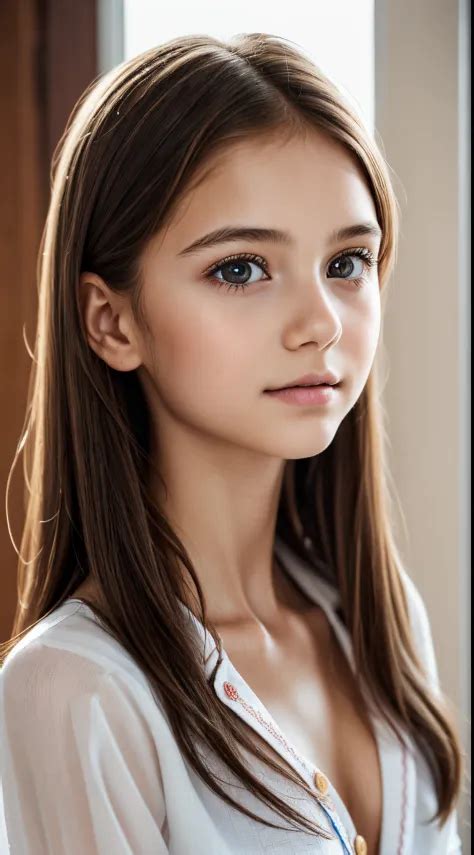 1 Spanish Girl Laia Manzanares Tween Model 17 Years Old 年轻