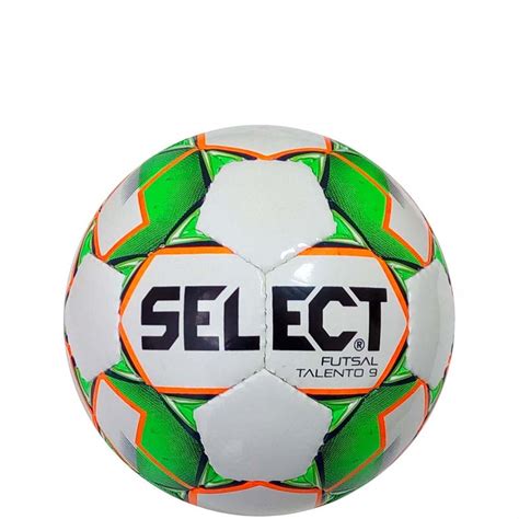Купить Детский футзальный мяч Select Futsal Talento 9 бело-зелено ...