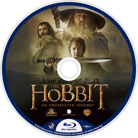 The Hobbit An Unexpected Journey Blu Ray Cover