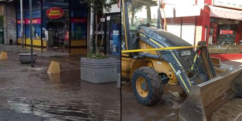 Video Rotura De Matriz Afecta Al Centro De Quillota