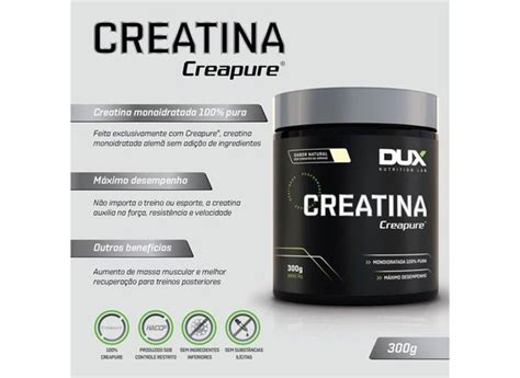 Creatina Creapure 300g Dux Nutrition Em Promoção é No Buscapé