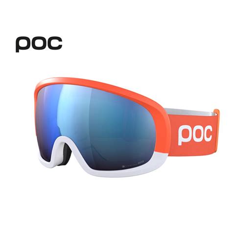 Poc Fovea Race With Additional Lens Zink Orange