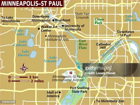 Minneapolis St Paul Map Photos and Premium High Res Pictures - Getty Images