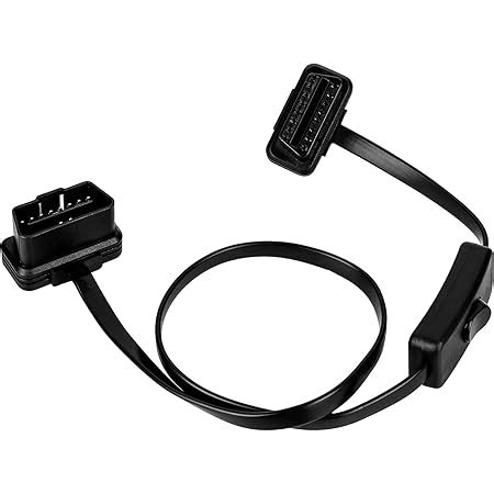 Bbfly A6 OBD II OBD2 Splitter Extension 16 Pin Extension Cable Adapter