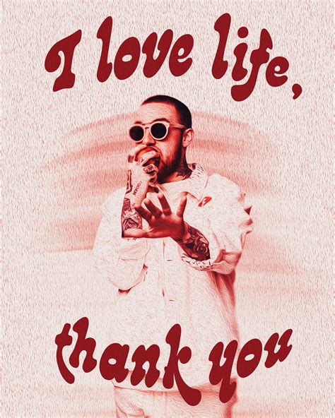 Mac Miller I Love Life Thank You Album Art Work On Behance