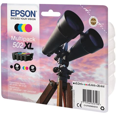 Original Epson Xl Cmyk Multipack High Capacity Ink Cartridges