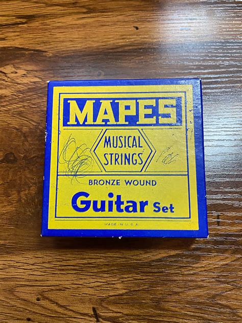 Mapes Vintage Guitar String Set 50s 60s Reverb