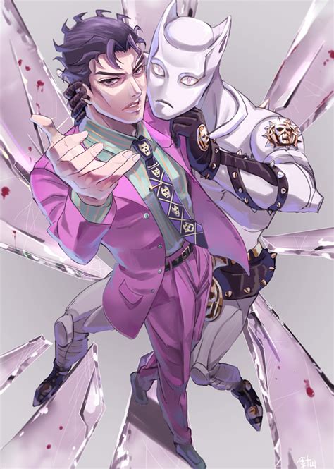 Kira Yoshikage Killer Queen And Kawajiri Kosaku Jojo No Kimyou Na