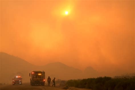 Wildfire Erupts Burning More Than Acres Near Los Angeles Mass