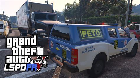 GTA V Rotina Policial Perseguição arriscada PMBA Ep 232 MOD POLICIA