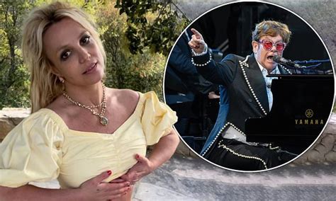 Britney Spears Drops MAJOR Clue She S Set To Perform With Elton John At