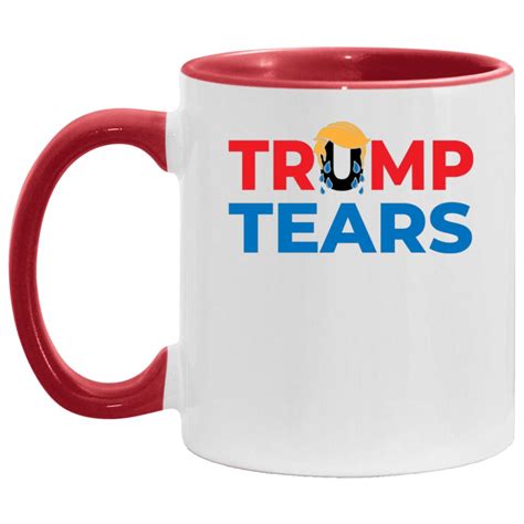 Fuck Trump Mug Trump Tears Coffee Accent Mug Funny Anti Trump Mug CubeBik