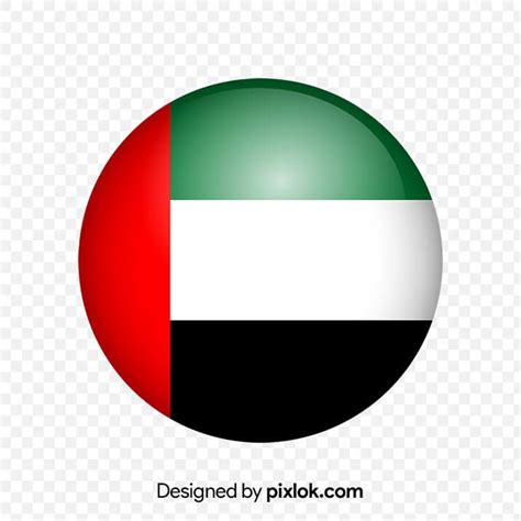 UAE Flag Round PNG Image | Uae flag, Flag, Png images