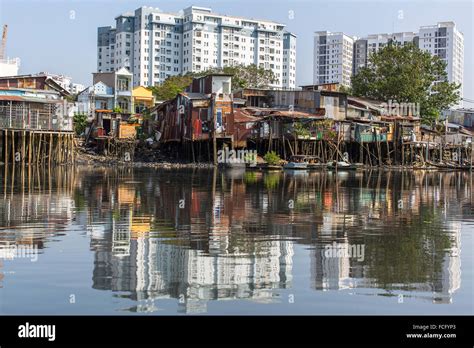 Slums In Ho Chi Minh City Vietnam Stock Photo Alamy