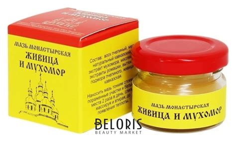 Мазь Монастырская Живица с мухомором премиум Бизорюк 1000040825 купить ...