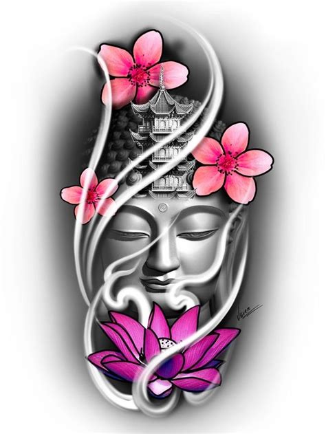 Pin By Samir Kamar Chhetri On Quick Saves Buddha Tattoo Design Half