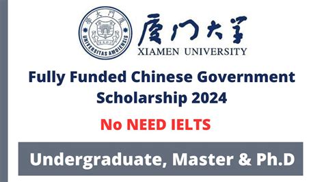 Xiamen University Csc Scholarships In China Ethio Diaspora