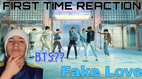 Non Kpop Fan First Time Reacting To Bts Bts Fake Love M V