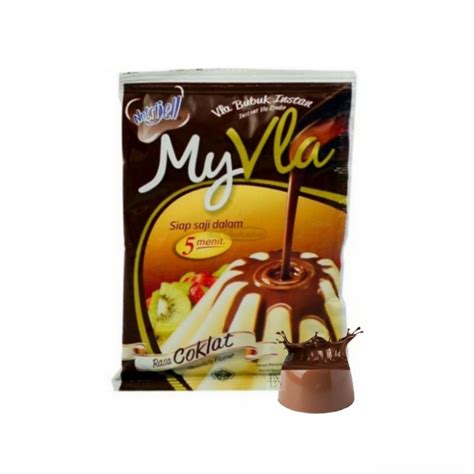 Jual Nutrijell My Vla Bubuk Fla Chocolate And Vanilla Instant 63gram