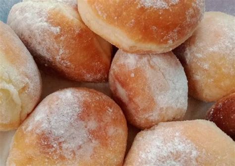 Resep Donat Salju Isi Cokelat Lumer Oleh Fatma Berliandina Cookpad