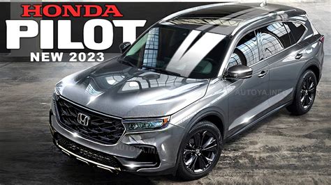 Redesigned 2023 Honda Pilot First Look At New Model Generation In Our Renderings Youtube