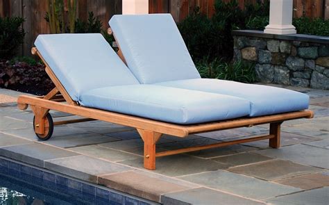 15 Best Collection Of Double Chaise Lounges For Outdoor