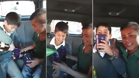 Un Video Viral De Niños De 10 Años Emborrachándose Con Mezcal