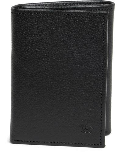 Black Original Penguin Accessories For Men Lyst