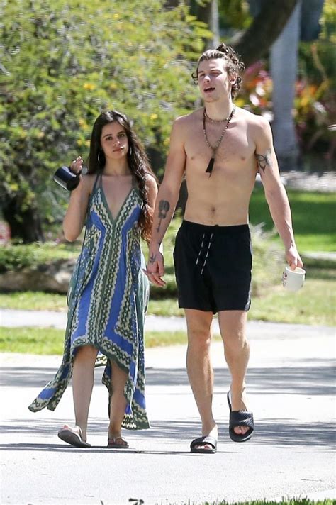 Camila Cabello And Shawn Mendes Kiss During Coffee Break In Miami