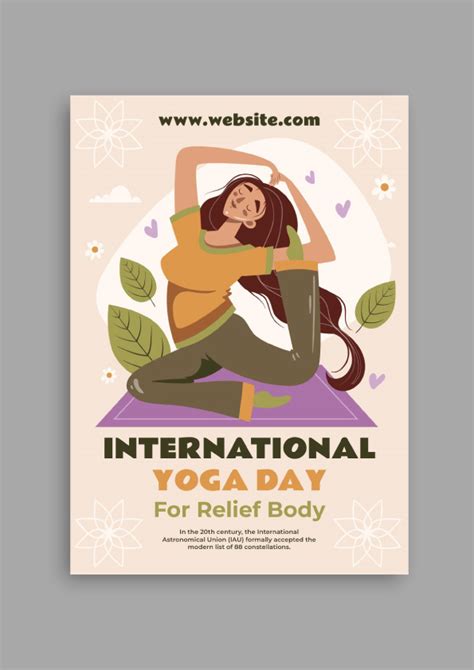 Personalize And Get This Creative Hand Drawn International Yoga Day