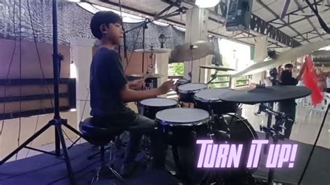 Turn It Up Drum Improvisation Planetshakers Simon Adriel Drums