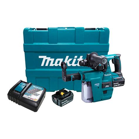 Martelete Rotativo Rompedor SDS A Bateria C Coletor Makita 18V DHR242RTEW