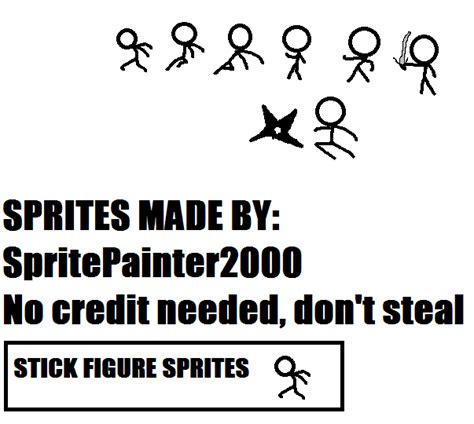 Stick Figure Sprites by Spritepainter2000 on DeviantArt