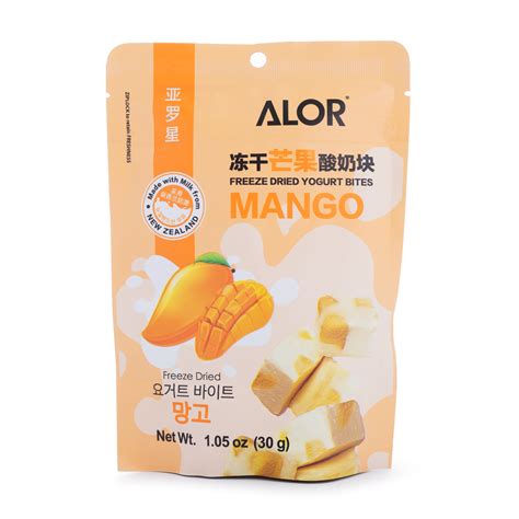 Alor Freeze Dried Yogurt Bites Mango Weee